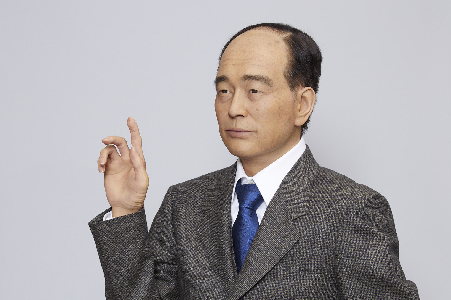 Takasago Thermal Engineering Co., Ltd. unveil ‘Masanosuke-roid,’ an android of their first president